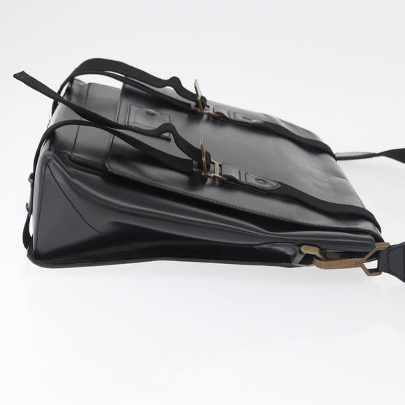 LOUIS VUITTON Nomad Liege Hussars Shoulder Bag Black M92224 LV Auth bs14675