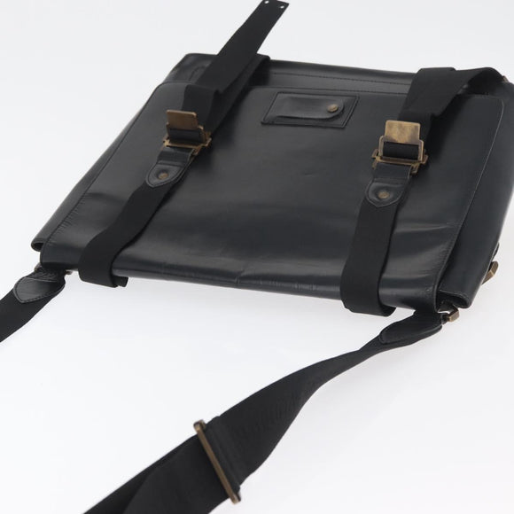 LOUIS VUITTON Nomad Liege Hussars Shoulder Bag Black M92224 LV Auth bs14675
