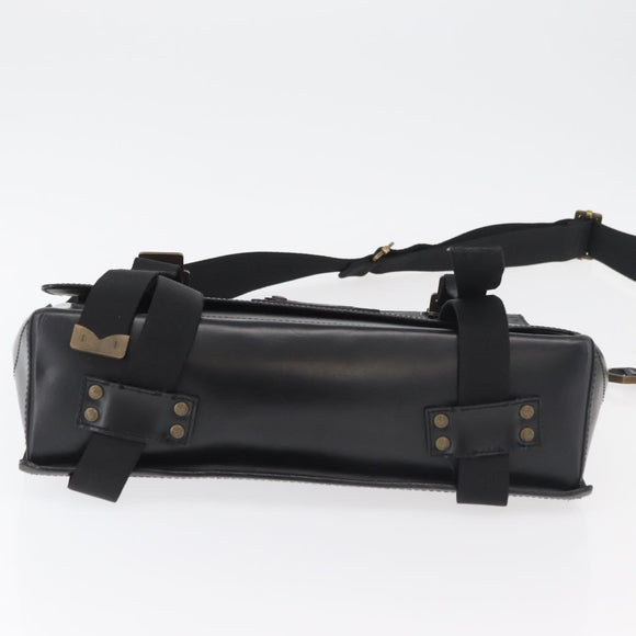 LOUIS VUITTON Nomad Liege Hussars Shoulder Bag Black M92224 LV Auth bs14675