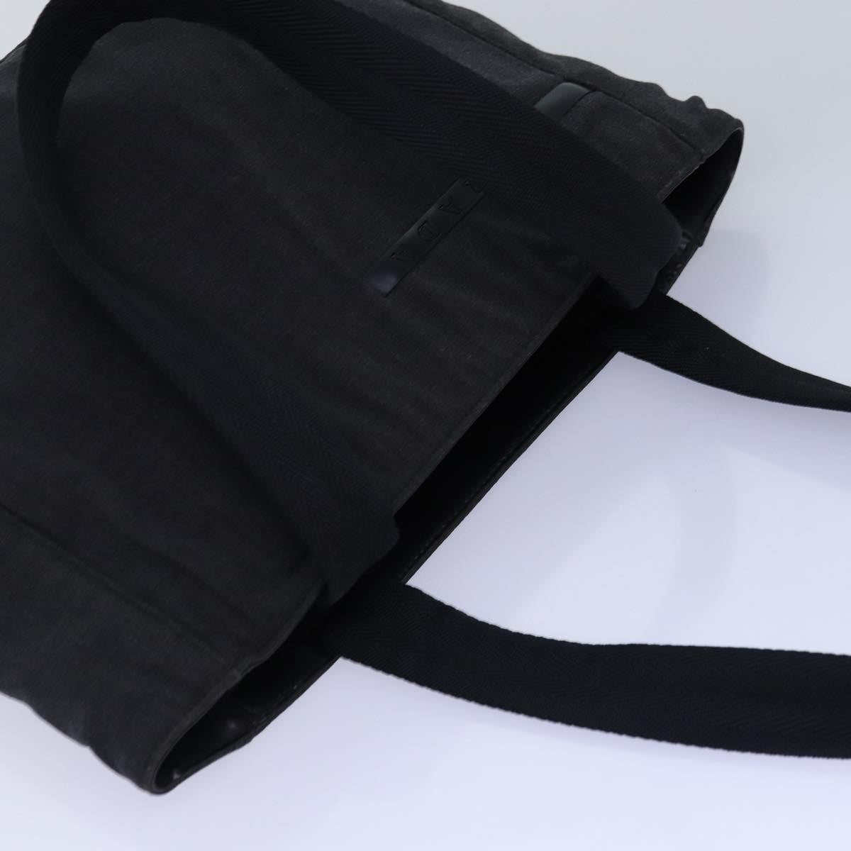 PRADA Hand Bag Nylon Black Auth bs14683