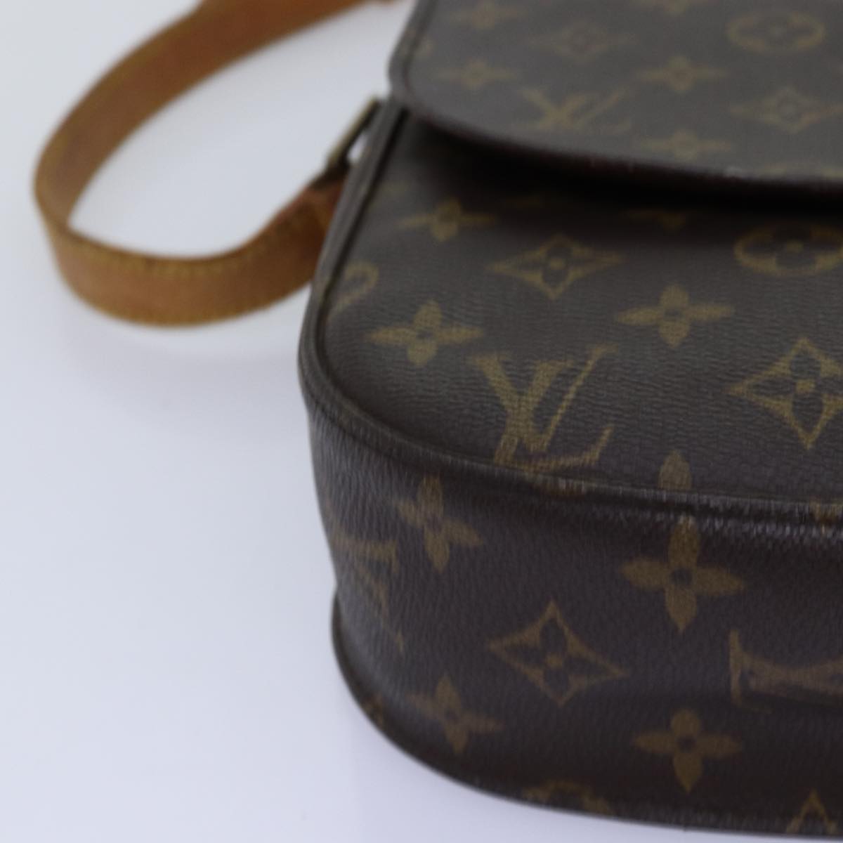 LOUIS VUITTON Monogram Saint Cloud GM Shoulder Bag M51242 LV Auth bs14700