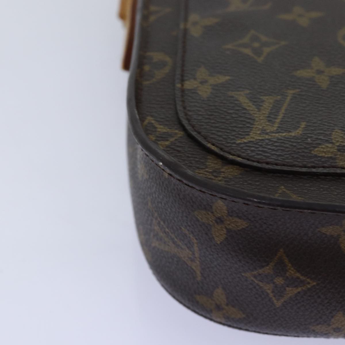 LOUIS VUITTON Monogram Saint Cloud GM Shoulder Bag M51242 LV Auth bs14700