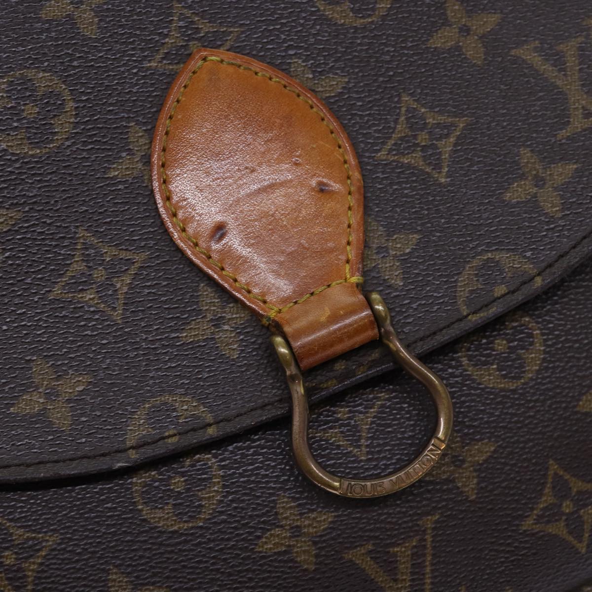 LOUIS VUITTON Monogram Saint Cloud GM Shoulder Bag M51242 LV Auth bs14700