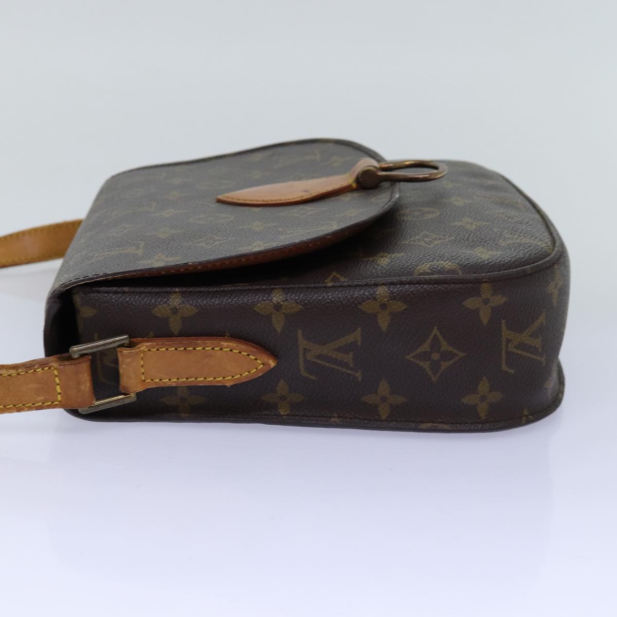 LOUIS VUITTON Monogram Saint Cloud GM Shoulder Bag M51242 LV Auth bs14700