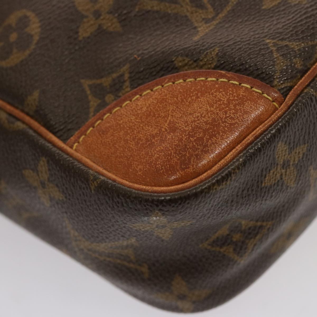 LOUIS VUITTON Monogram Compiegne 28 Clutch Bag M51845 LV Auth bs14701