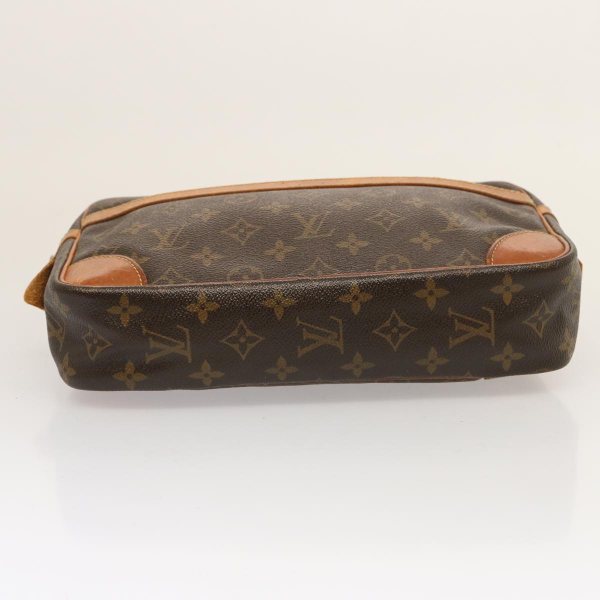 LOUIS VUITTON Monogram Compiegne 28 Clutch Bag M51845 LV Auth bs14701