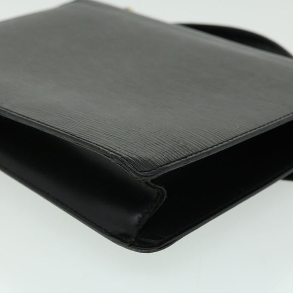 LOUIS VUITTON Epi Monceau Hand Bag Black M52123 LV Auth bs1472