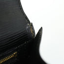 LOUIS VUITTON Epi Monceau Hand Bag Black M52123 LV Auth bs1472-10