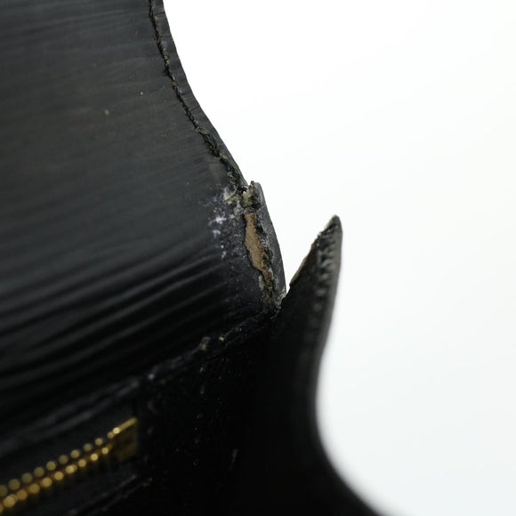 LOUIS VUITTON Epi Monceau Hand Bag Black M52123 LV Auth bs1472