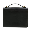 LOUIS VUITTON Epi Monceau Hand Bag Black M52123 LV Auth bs1472-2