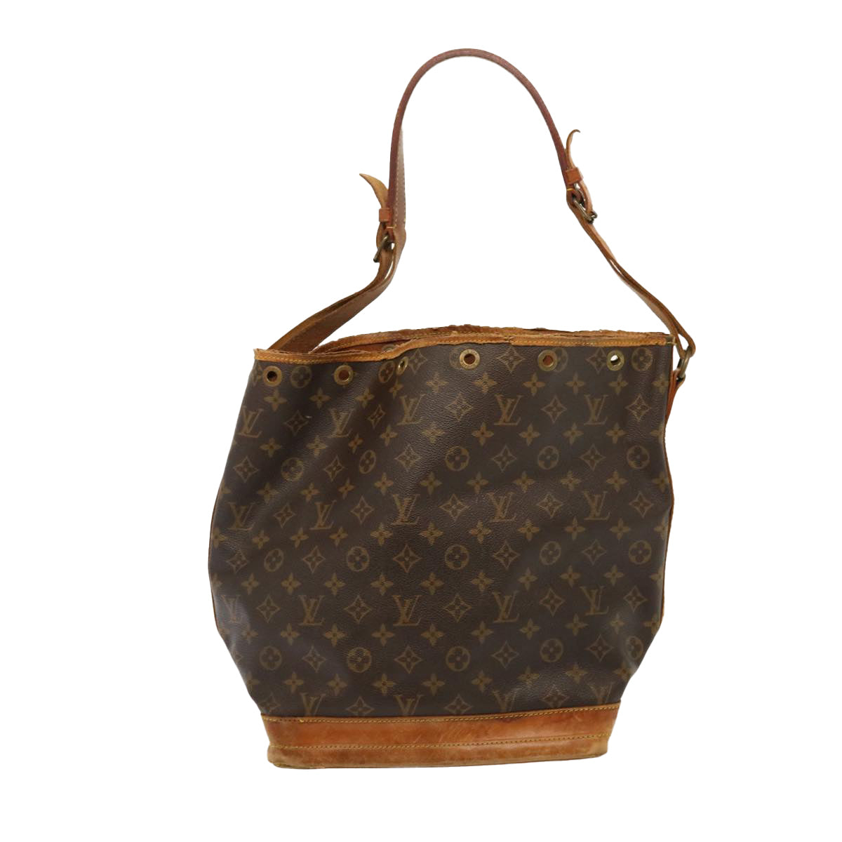 LOUIS VUITTON Monogram Noe Shoulder Bag M42224 LV Auth bs14741