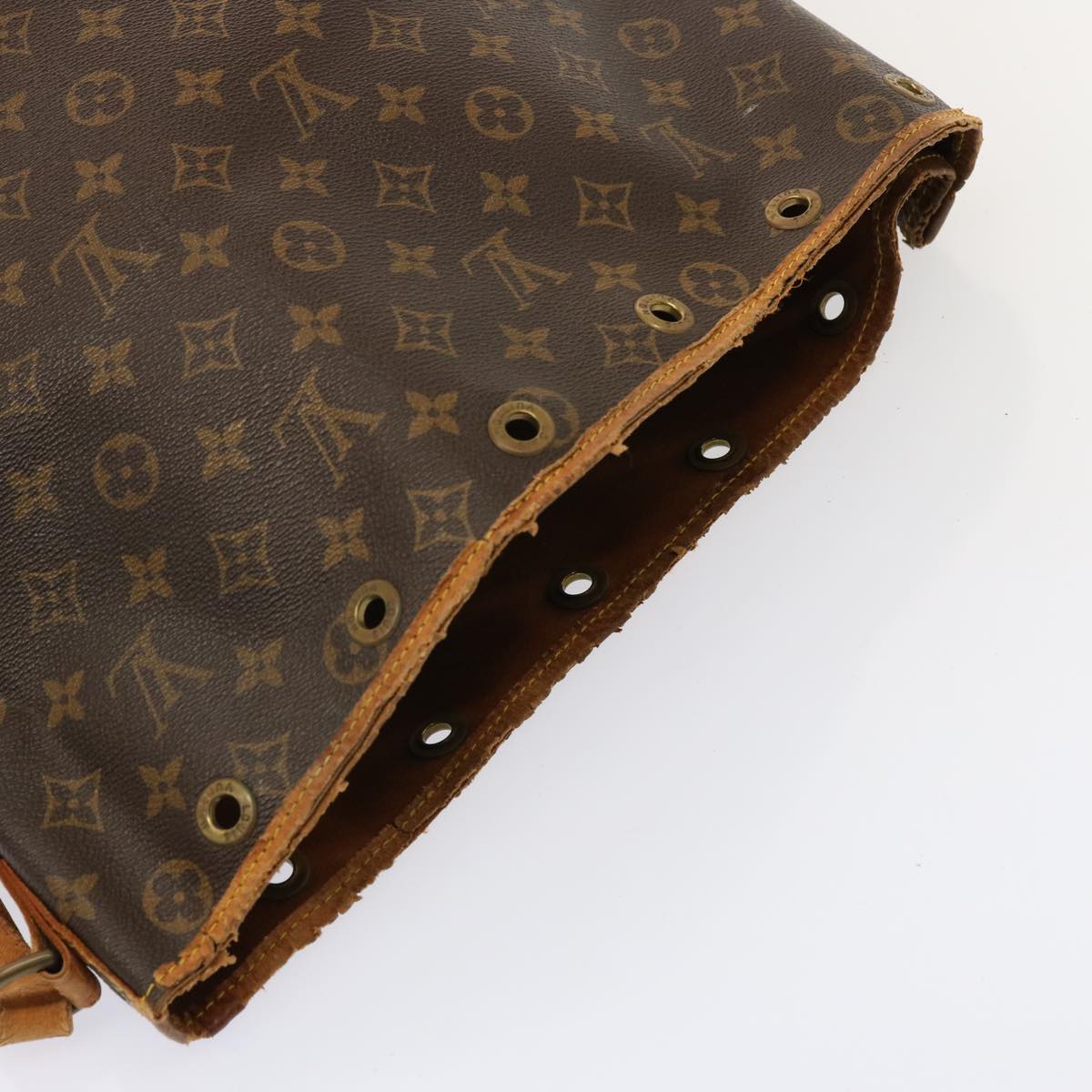 LOUIS VUITTON Monogram Noe Shoulder Bag M42224 LV Auth bs14741