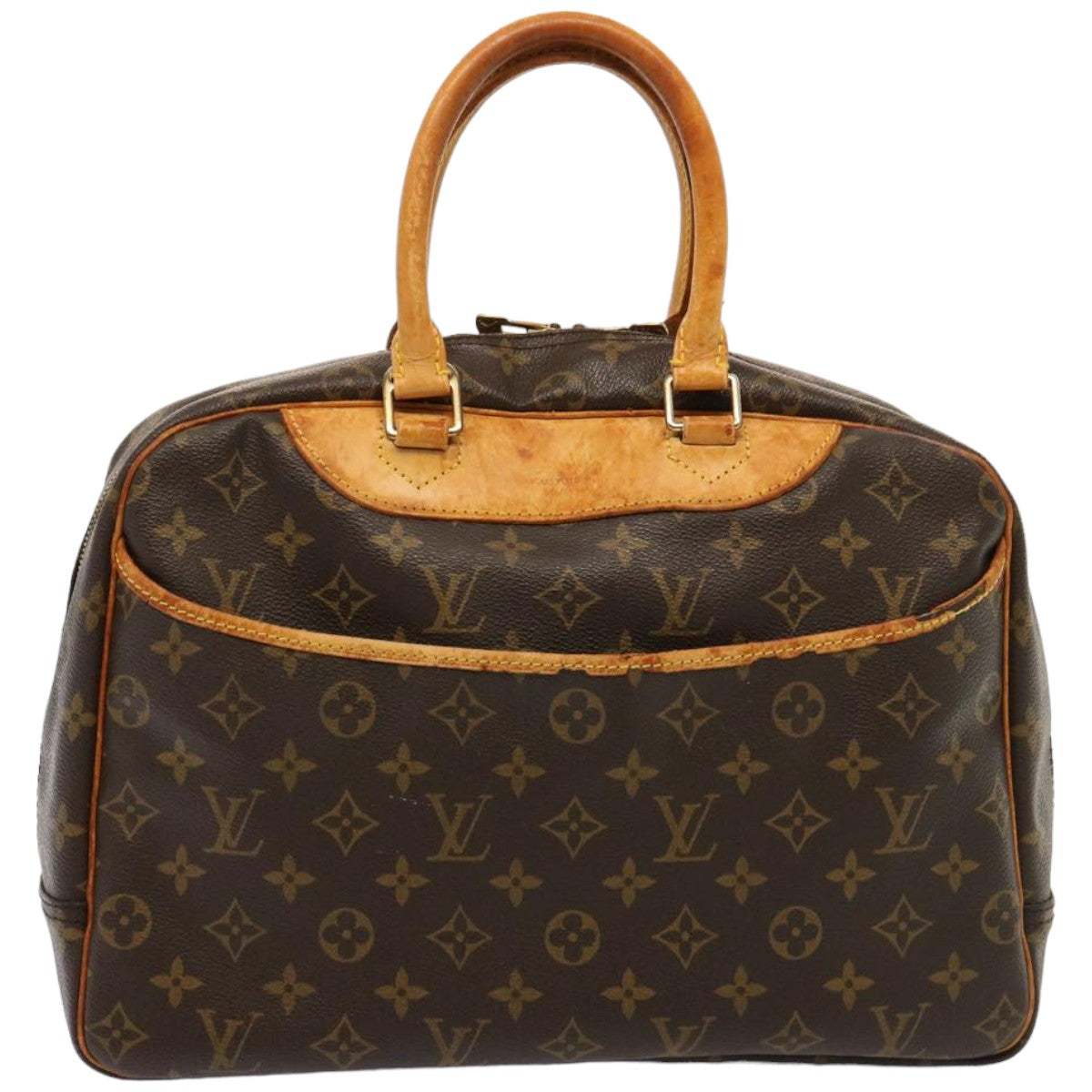 LOUIS VUITTON Monogram Deauville Hand Bag M47270 LV Auth bs14744