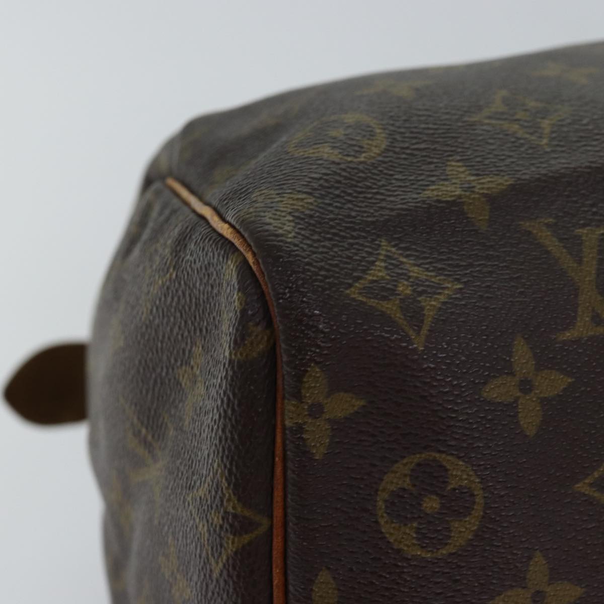 LOUIS VUITTON Monogram Speedy 35 Hand Bag M41524 LV Auth bs14747