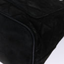 CHANEL Matelasse Tote Bag Suede Standard Black CC Auth bs14754-9