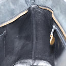 CHANEL Matelasse Tote Bag Suede Standard Black CC Auth bs14754-19