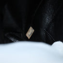 CHANEL Matelasse Tote Bag Suede Standard Black CC Auth bs14754-12