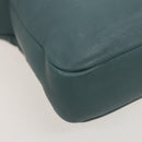 Chloe Shoulder Bag Leather Turquoise Blue Auth bs14789-14