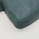 Chloe Shoulder Bag Leather Turquoise Blue Auth bs14789-16