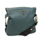 Chloe Shoulder Bag Leather Turquoise Blue Auth bs14789-1