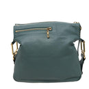 Chloe Shoulder Bag Leather Turquoise Blue Auth bs14789-13