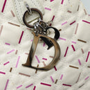 Christian Dior Lady Dior Canage Tote Bag Coated Canvas White Auth bs14793-15