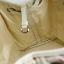 Christian Dior Lady Dior Canage Tote Bag Coated Canvas White Auth bs14793-19