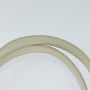 Christian Dior Lady Dior Canage Tote Bag Coated Canvas White Auth bs14793-8