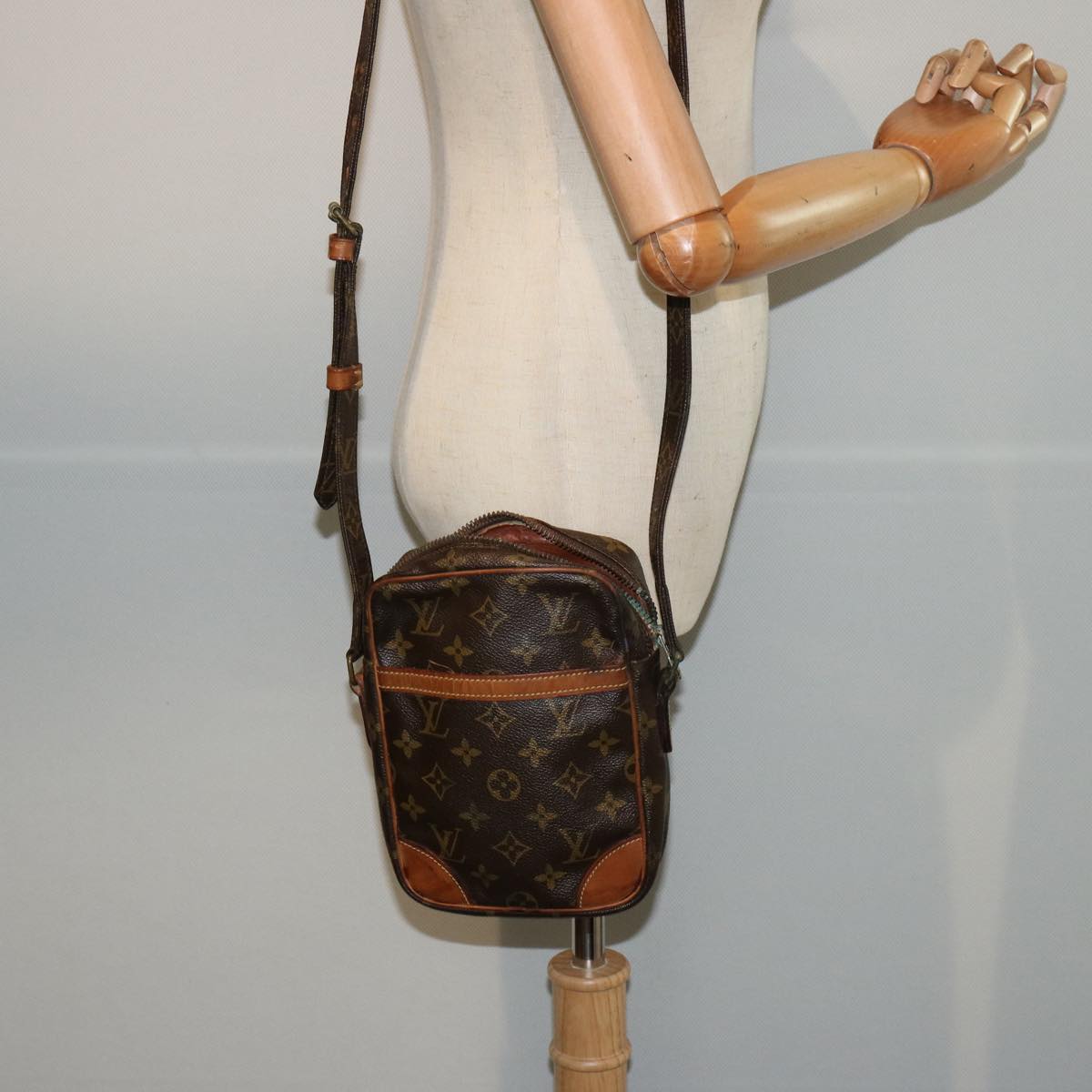 LOUIS VUITTON Monogram Danube Shoulder Bag M45266 LV Auth bs14812