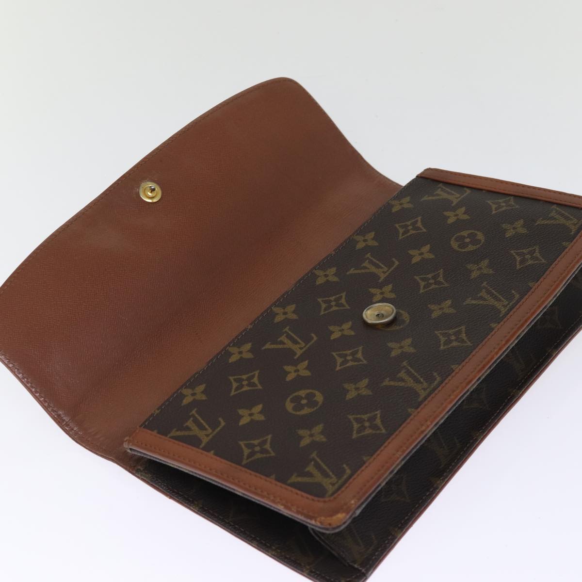 LOUIS VUITTON Monogram Pochette Dam GM Clutch Bag M51810 LV Auth bs14816