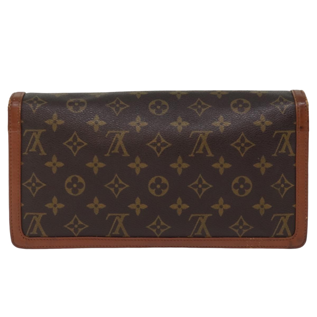 LOUIS VUITTON Monogram Pochette Dam GM Clutch Bag M51810 LV Auth bs14816 - 0