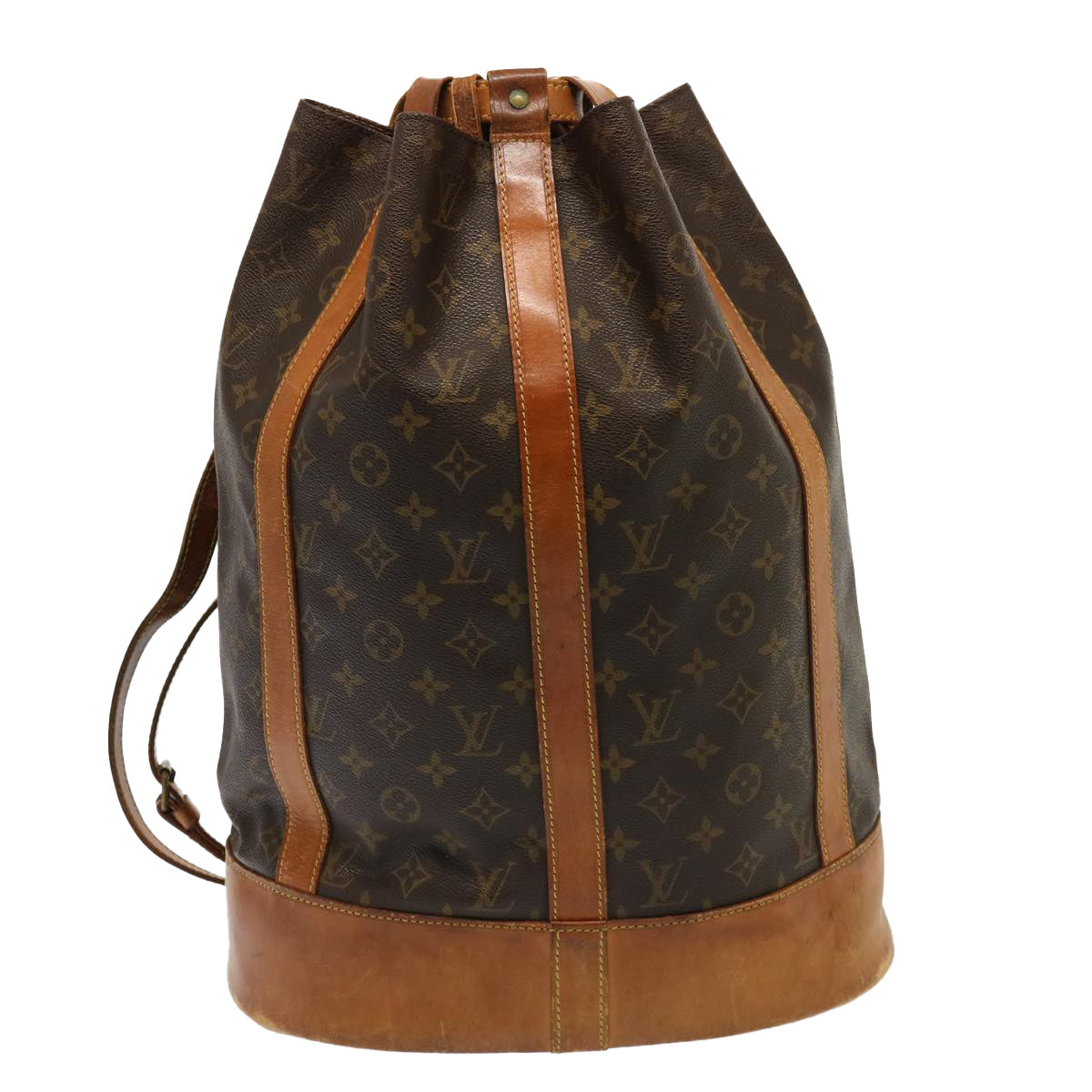 LOUIS VUITTON Monogram Randonnee GM Shoulder Bag M42244 LV Auth bs14818