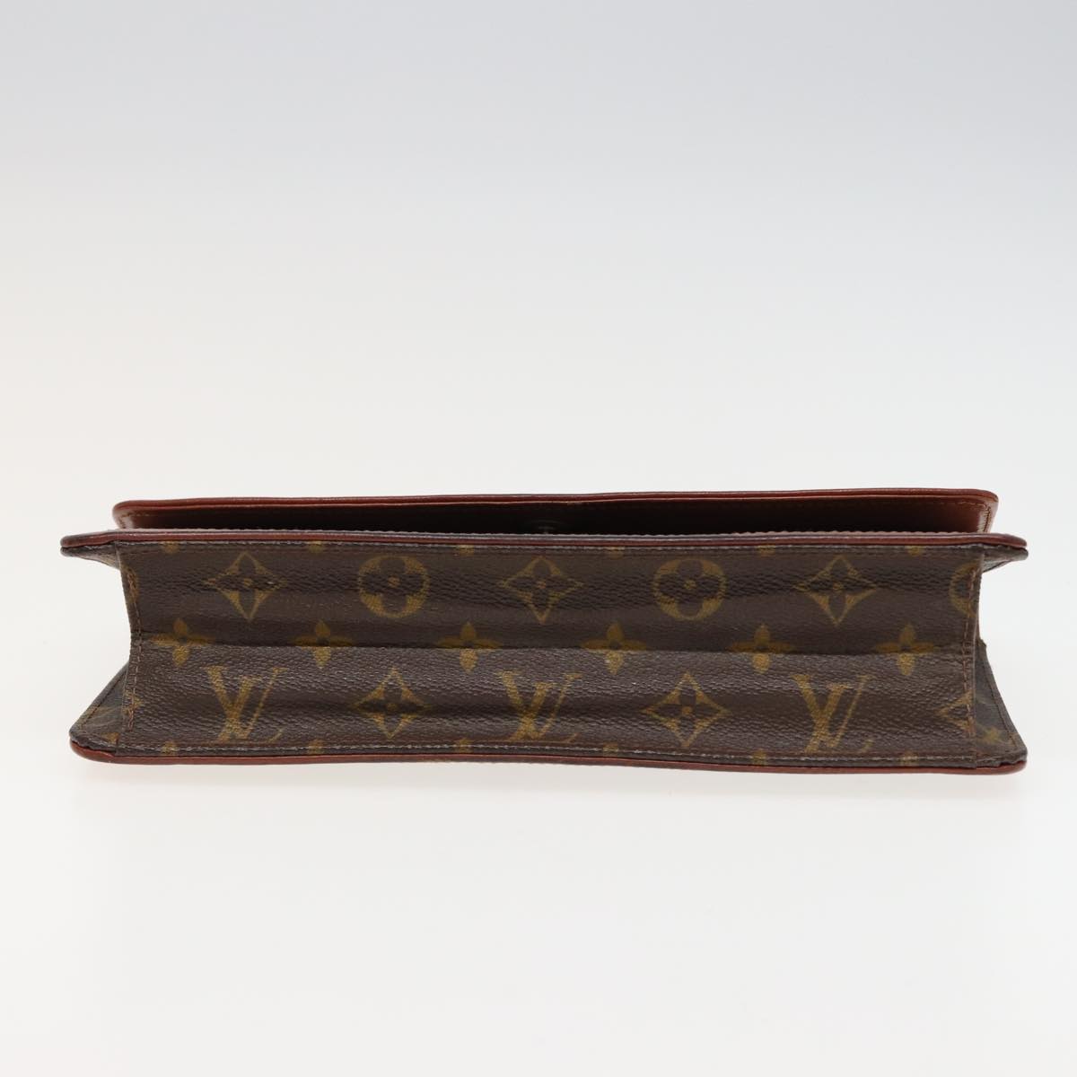 LOUIS VUITTON Monogram Clutch Bag 3Set LV Auth bs14873