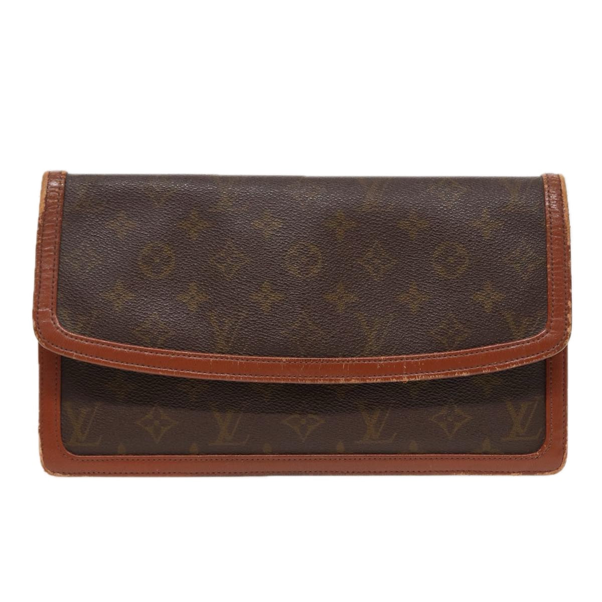 LOUIS VUITTON Monogram Clutch Bag 3Set LV Auth bs14873 - 0