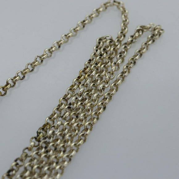 CHANEL Chain Perfume 2 Set Gold Silver CC Auth bs14879