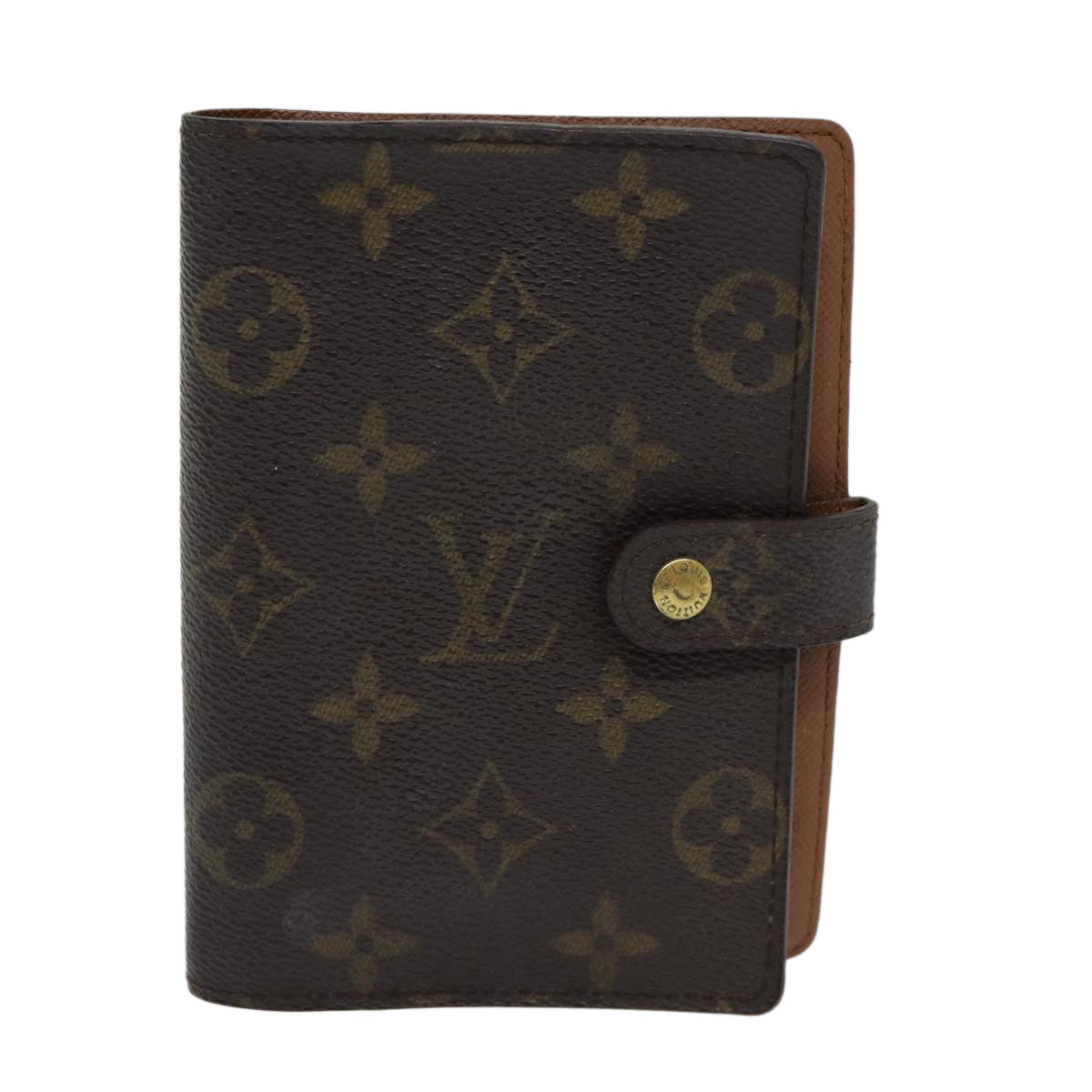 LOUIS VUITTON Monogram Agenda PM Day Planner Cover R20005 LV Auth bs14893 - 0