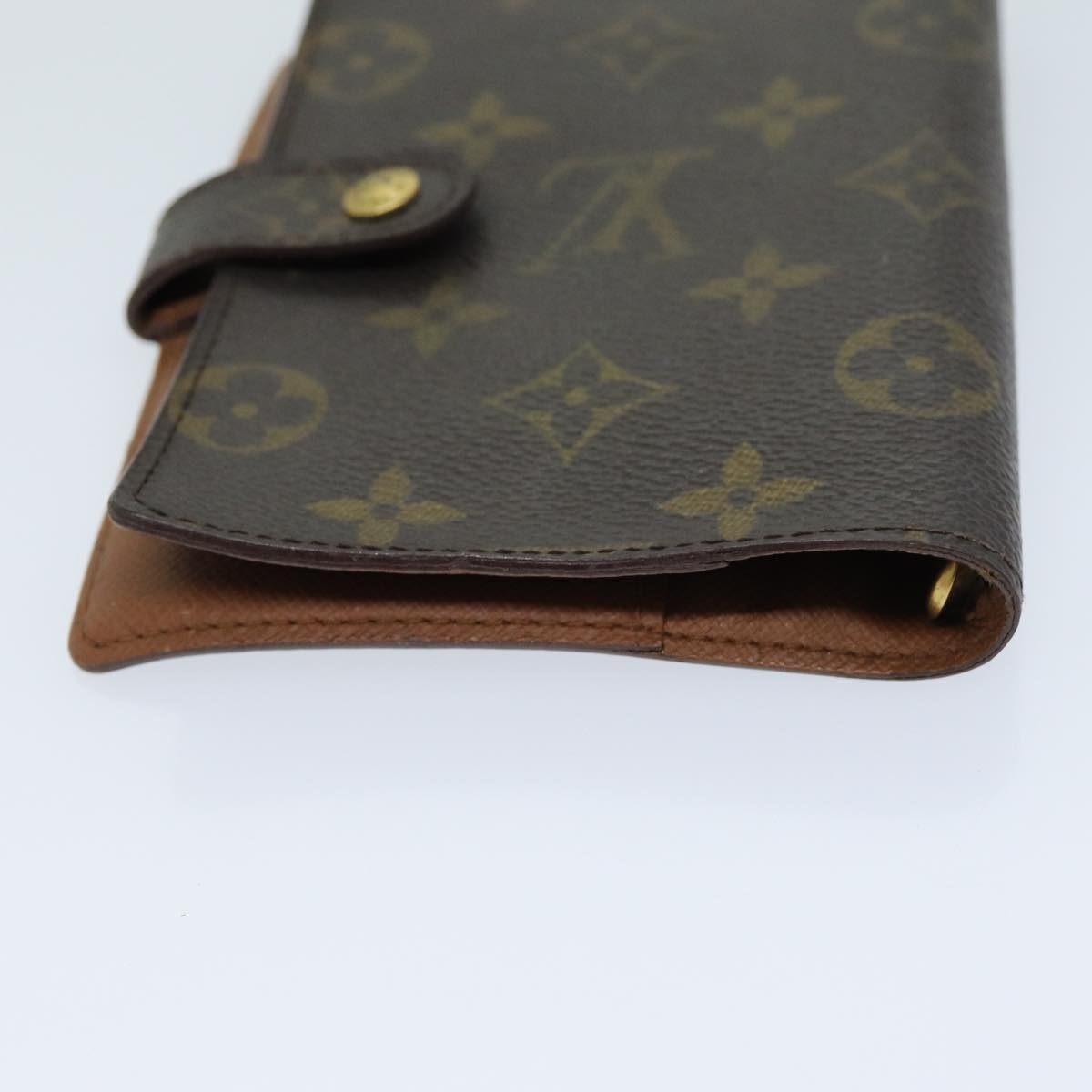 LOUIS VUITTON Monogram Agenda PM Day Planner Cover R20005 LV Auth bs14893