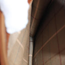 Burberrys Clutch Bag Leather Brown Auth bs14900-19