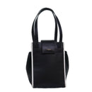 BALENCIAGA Shoulder Bag Leather Black Auth bs14918-1