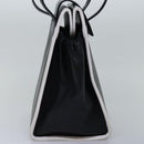 BALENCIAGA Shoulder Bag Leather Black Auth bs14918-3