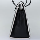 BALENCIAGA Shoulder Bag Leather Black Auth bs14918-4