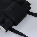 BALENCIAGA Shoulder Bag Leather Black Auth bs14918-6