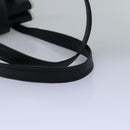 BALENCIAGA Shoulder Bag Leather Black Auth bs14918-7