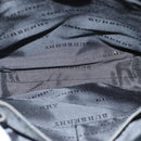 BURBERRY Nova Check Shoulder Bag Nylon Beige Black Auth bs14923-11