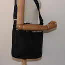 BURBERRY Nova Check Shoulder Bag Nylon Beige Black Auth bs14923-21