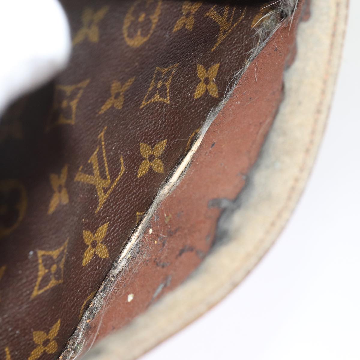 LOUIS VUITTON Monogram Compiegne 23 Clutch Bag M51847 LV Auth bs14931