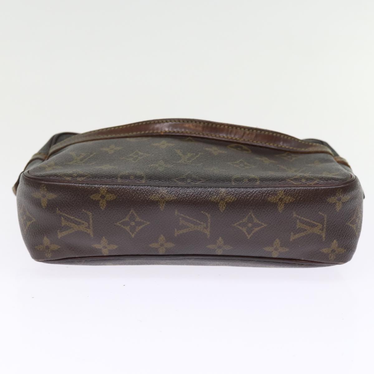 LOUIS VUITTON Monogram Compiegne 23 Clutch Bag M51847 LV Auth bs14931