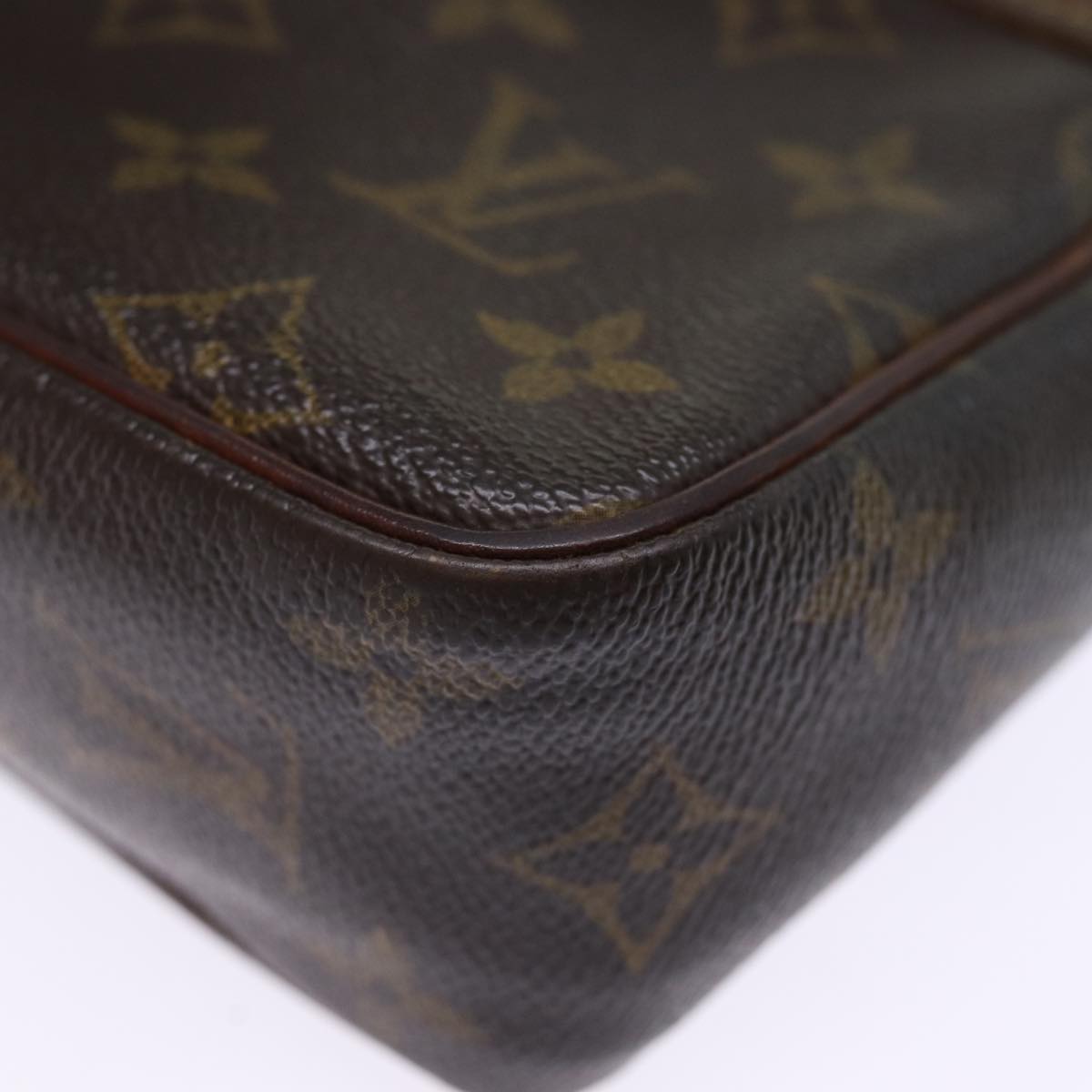 LOUIS VUITTON Monogram Compiegne 23 Clutch Bag M51847 LV Auth bs14931