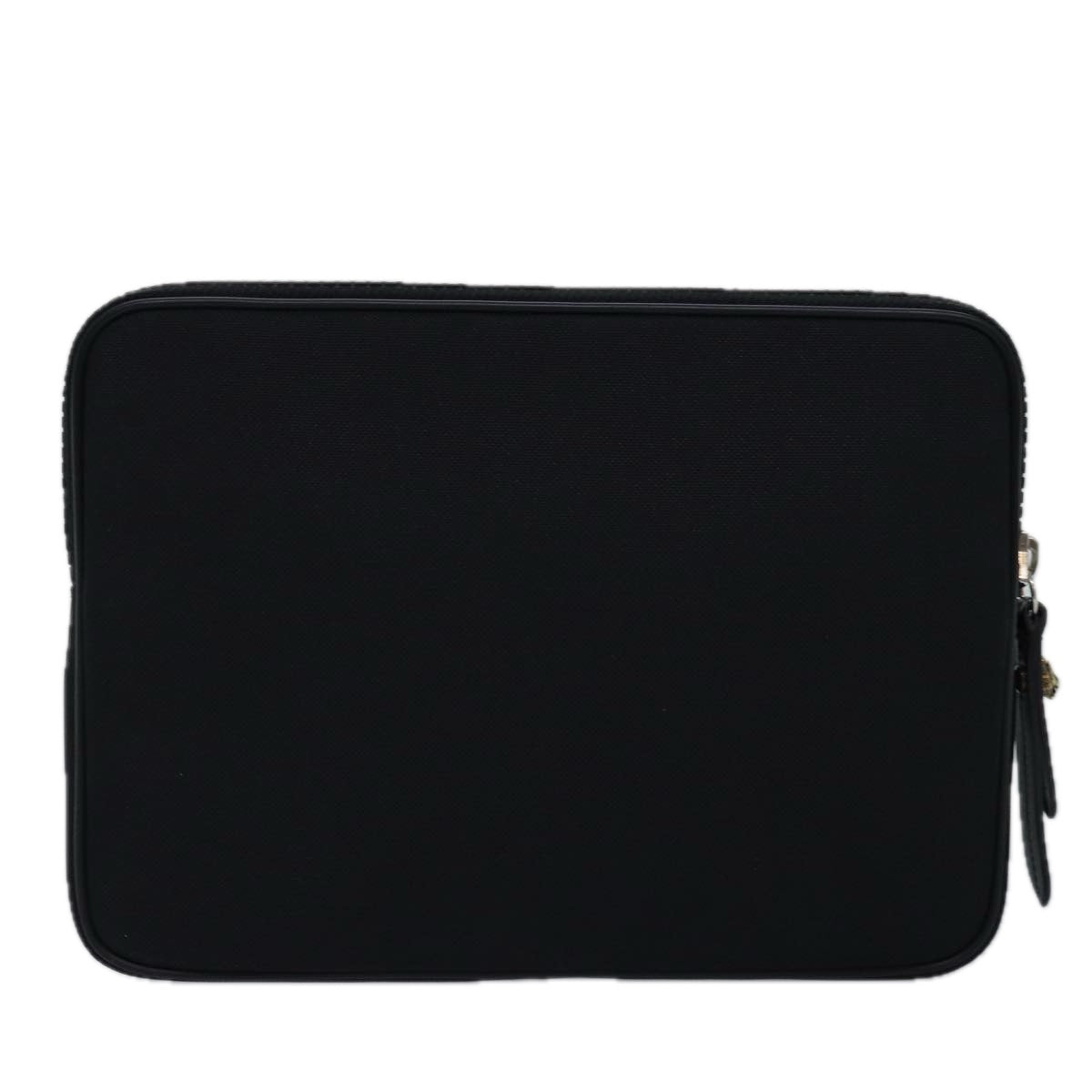 GUCCI Clutch Bag Canvas Black 473883 Auth bs14950 - 0