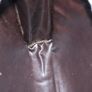 CELINE C Macadam Canvas Clutch Bag Beige Auth bs14954-18